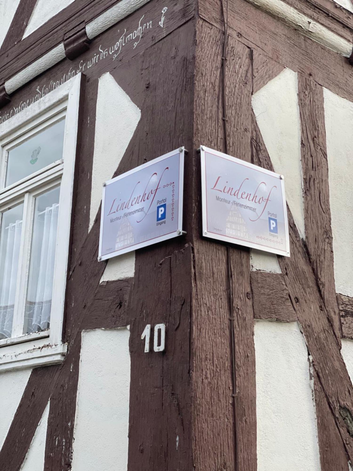 Vila Lindenhof - Zentral Zwischen Marburg Und Giessen-Wetzlar Weimar  Exteriér fotografie